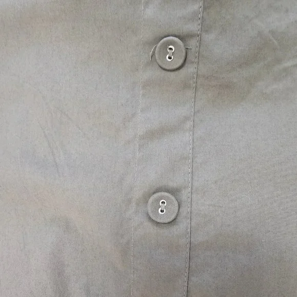 NWT Lane Bryant Plus size 24 100% cotton blouse with eyelet - Picture 4 of 6